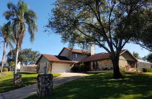 Titusville House | Large Luxury Home - Heated Pool - Hot Tub - Close to Beach -Disney
