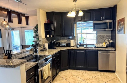 Ludlam House | Laurel House Miami, Spacious Pool home, Billiards, Tiki, BBQ