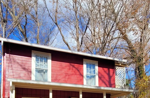 Bristol House | Little Red Caboose - Whimsical, Unique, Centrally located, Hidden Gem