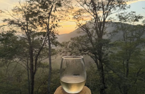 Tuckasegee House | Lodge at Pinhook Gap w/Sunset Views, Hot tub & EV