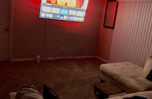 Peachtree Corners Apartment | Lovely Spacious 2 Bedroom Apartment With 65inch TV’S in each room!