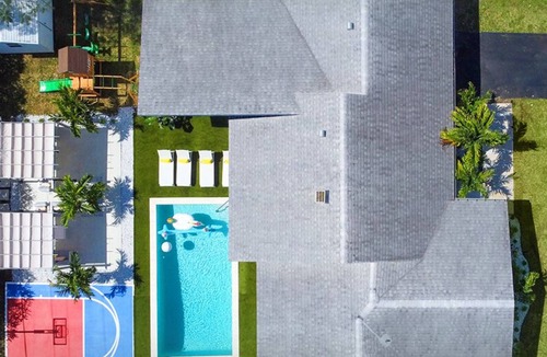 Cutler Bay House | Luhos House 5BR Heated Pool Basketball Pool table