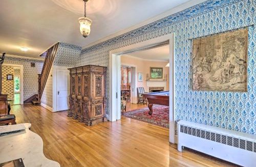 Jonesville House | Lush Elkin Home w/Porch Views & Pool Table