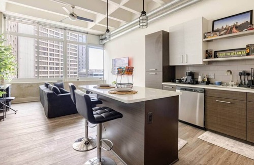 Peachtree Center Apartment | LUXE 1BR w City View | 8min to MAJOR INTERNATIONAL SPORTING EVENT | Free Parking