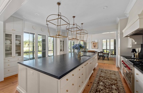 Palmetto Bluff House | Luxe Interiors + Pool and Views overlooking Marsh