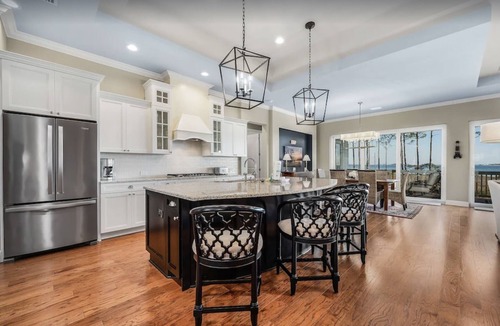 Navarre House | Luxe Waterfront Home with Private Pool and Santa Rosa Sound Beach Access