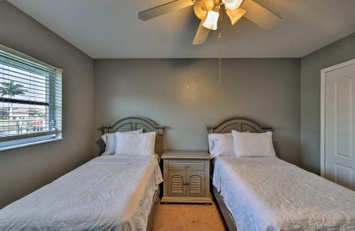 Gulf Cove House | Luxe Waterfront Oasis with Dock, Heated Pool and Spa!