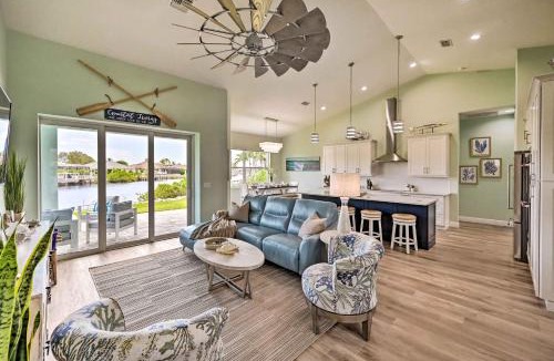Naples House | Luxurious Canal-Front Retreat with Game Room!