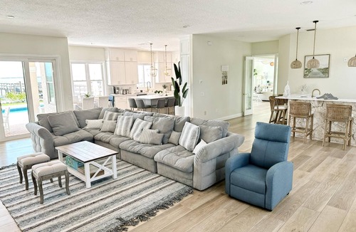 Port Canaveral House | Luxurious Waterfront Estate w/private Tennis Court/Pool/Dock - Spectacular View!