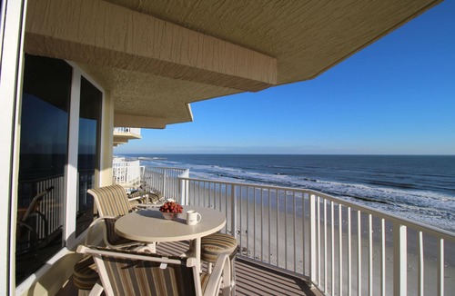 Daytona Beach Shores Condo | Luxury 3 BdRm, 3 Baths, Mst wSpa; On No Drive Beach! Ocean & Riverview Balconies