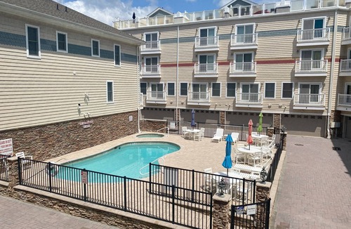 Seaside Heights House | Luxury 4BR+4BA Ocean Views with Pool steps from Boardwalk! Linens + Beach Badges