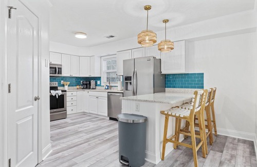 Cherry Grove Beach House | Luxury 4BR Beach Escape, Heated Private Pool, Spa, Outdoor Bar & Game Room!