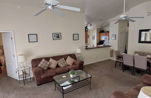 Sandy Ridge Villa | Luxury 5 Bed 3 Bath Villa, South Facing Pool & Spa, Games Room, Quiet Location