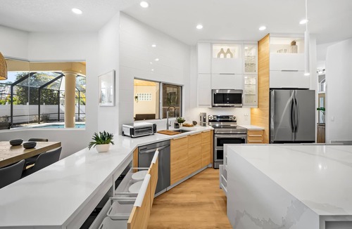 Palm Coast House | Luxury 5-Bedroom Retreat with Pool