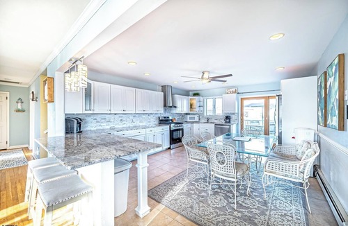A-Zone House | Luxury 5BR A-Zone Brigantine Beach House – Expansive Decks & Short Walk to Beach