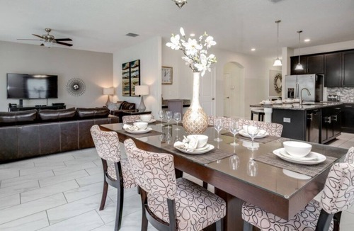 Sunridge Woods Villa | Luxury 6 Bedroom Gated Resort Villa Close to Disney 5481SC