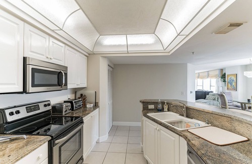 Daytona Beach Shores Condo | Luxury Beachfront, Lg Corner Unit - New Pool/BBQ/Garden Areas