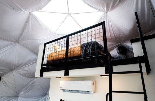 Cedar Bluff Resort | Luxury Geodesic Dome: Hot Tub, TV, & Lake Views