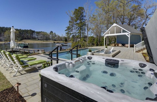 Lexington House | Luxury Lake Escape w/Pool, Hot Tub, & more!