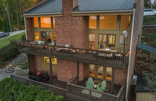 Inman House | Luxury lake house in SC with mountain views!