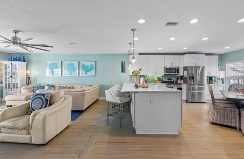 Horton Shores House | Luxury Townhome Walking Distance to the Beach & Flagler Ave