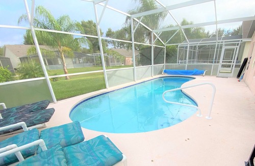 Clear Creek Villa | Luxury Villa with Private Pool 8 miles from Disney & near golf