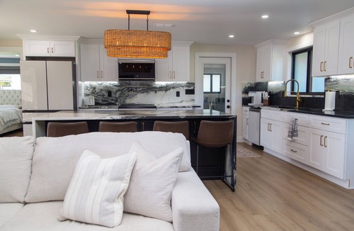 Port Charlotte House | Luxury Waterfront Retreat Heated Pool & Spa Gulf Access Modern Design