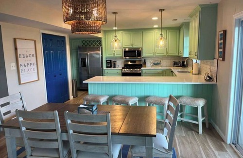 Cape May Court House House | Luxury Waterfront Manor with Private Dock & Decks
