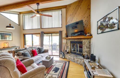 Valley Creek Run House | Maggie Valley Mountain Escape w/Fireplace & Deck!