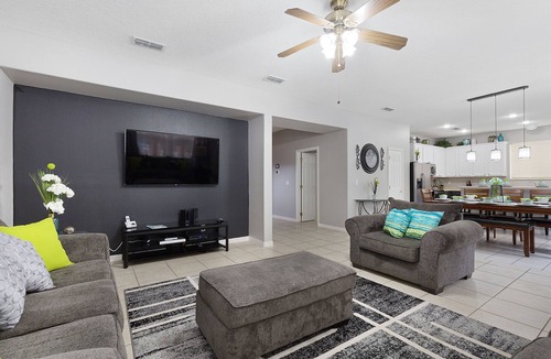 Legacy Park Villa | Magical Family Villa: 8-Bdrm, 5 Themed, Pool, Spa, Game Room, Arcade, Movie