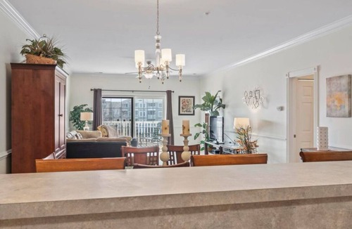 Central Myrtle Beach Condo | Magnolia Pointe Condo with pool access and private balcony