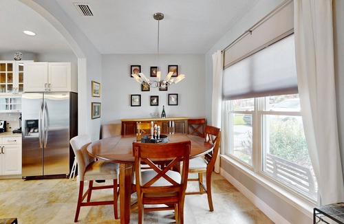 New Smyrna Beach House | Manicured home & pool house w/private pool - short walk to the ocean