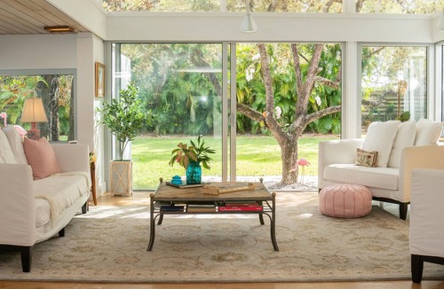 Pinecrest House | Mid-Century Modern with Pickleball, Pool, Open spaces in a unique neighborhood