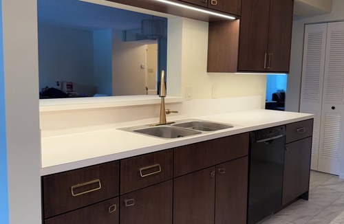 Hypoluxo Condo | Midterm Rental of art deco styled condo with Intracoastal view + access.