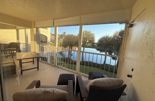 Hypoluxo Condo | Midterm Rental of art deco styled condo with Intracoastal view + access.