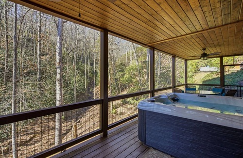 Foxfire Estates Cabin | Minutes from downtown Blue Ridge Hot Tub & Game Room!