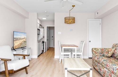 North End Condo | Modern 1BR w/Ocean Views & Parking - OCNJ