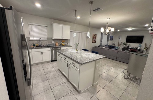 Ruskin House | Modern 3BR Home w/Open Floor Plan, Huge Yard & Security System – Move-In Ready