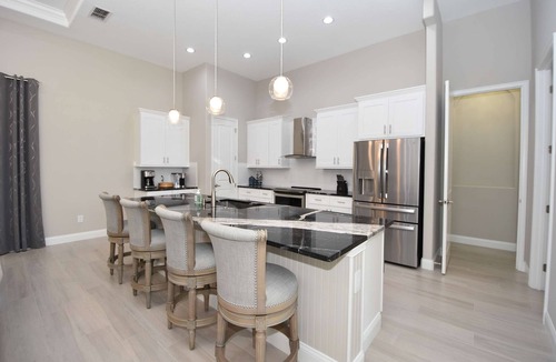Palm Coast House | Modern 3BR Retreat Heated Pool & Large Game Room