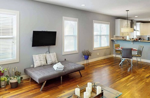 The Nations Condo | Modern 3BR Townhome W Private Balconies Near DTN