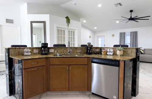Diplomat House | Modern 4BR/2B Pool Home in Cape Coral