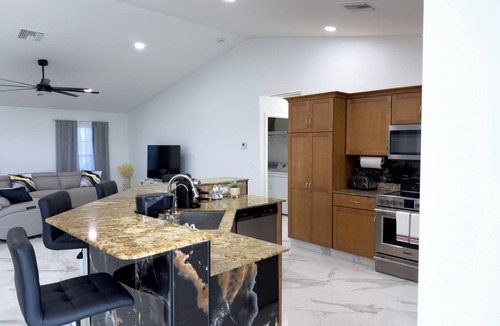 Diplomat House | Modern 4BR/2B Pool Home in Cape Coral