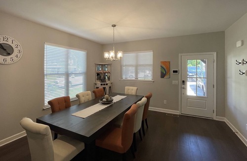 Dickel House | Modern, Comfortable Lake Home with Screened Patio