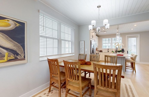 Cortez House | Modern home with screened-in balcony, pool, bikes, & EV charger - great location