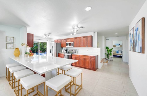 Palm River Estates House | Modern Naples Oasis w/Saltwater Pool & Jacuzzi!