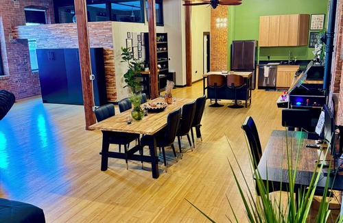 Ironbound District Apartment | Modern Newark Loft, Walkable Dining, NYC Access 20min train ride, Gated Parking