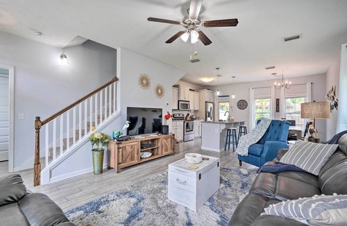Thomas Drive House | Modern PCB Home w/Private Yard & Pool Access