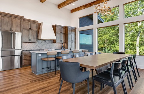 Mountain Air House | Modern Pet-Friendly Mountain Escape w/Game Room & Mountain Views in Mountain Air