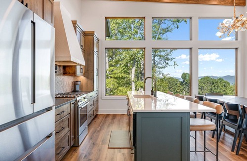 Mountain Air House | Modern Pet-Friendly Mountain Escape w/Game Room & Mountain Views in Mountain Air