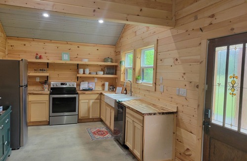 Gordon County Cabin | Moon tree cabin 🌙🌲 2-bedrooms in Rydal, close to Buc-ee's! Outside shower!